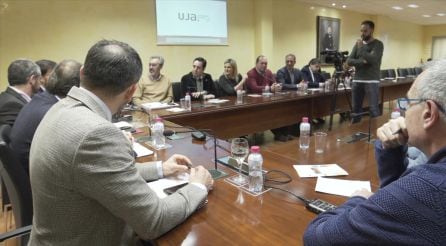 Presentacion de las olimpidad universitarias en Jaén