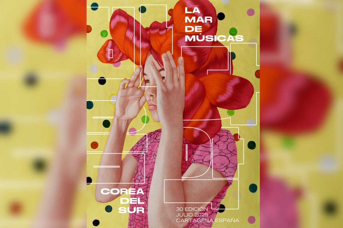 Imagen de La Mar de Músicas 2025, diseñada por Ángeles Agrela