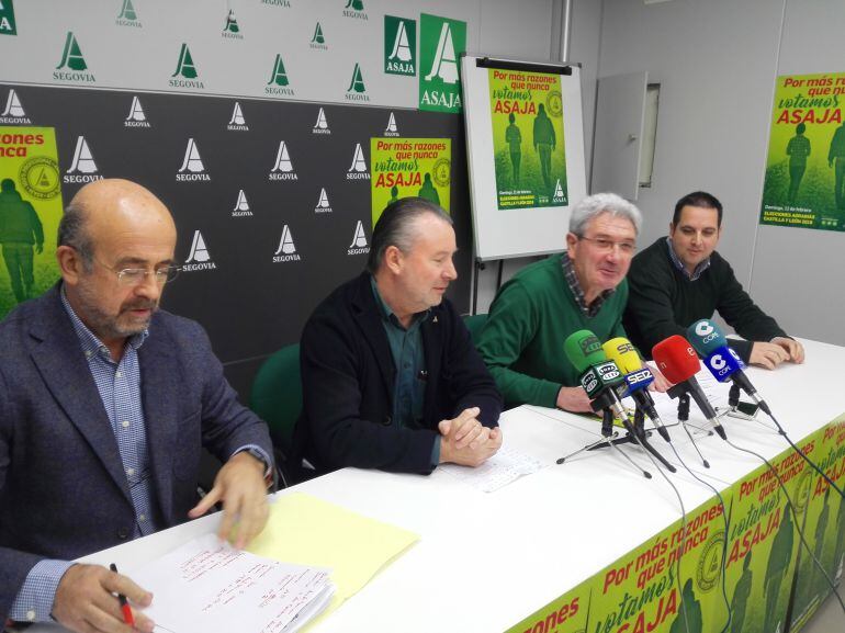 Representación regional y provincial de Asaja