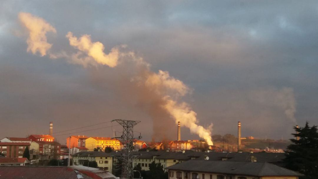 Baterías de Arcelor en Avilés