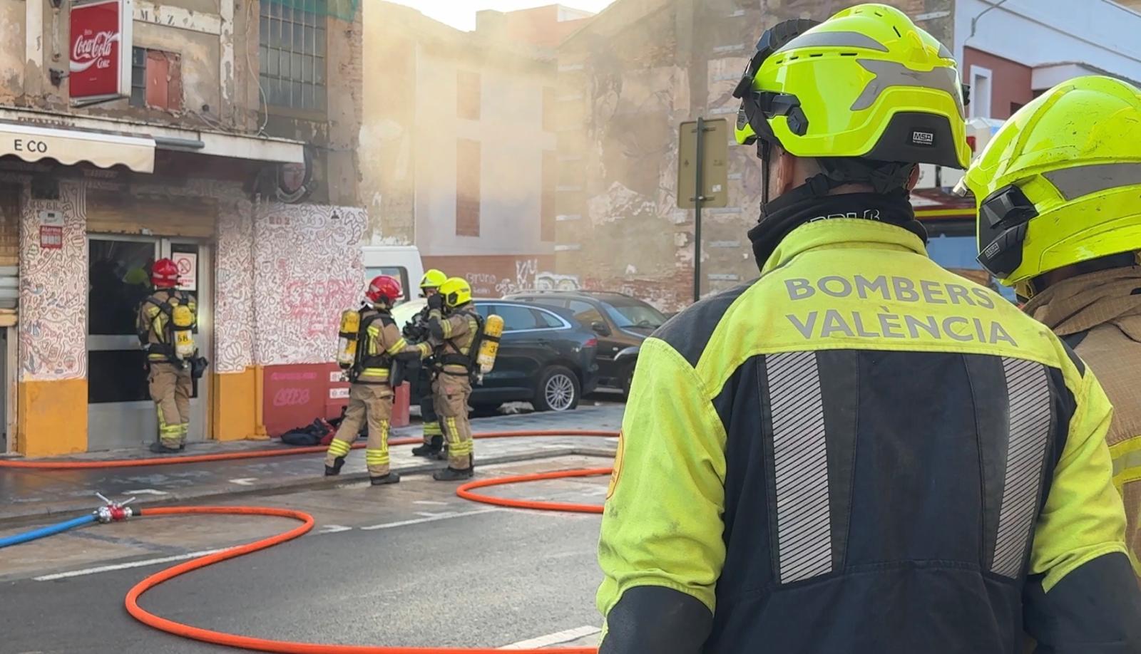 Bomberos de València en una imagen de archivo