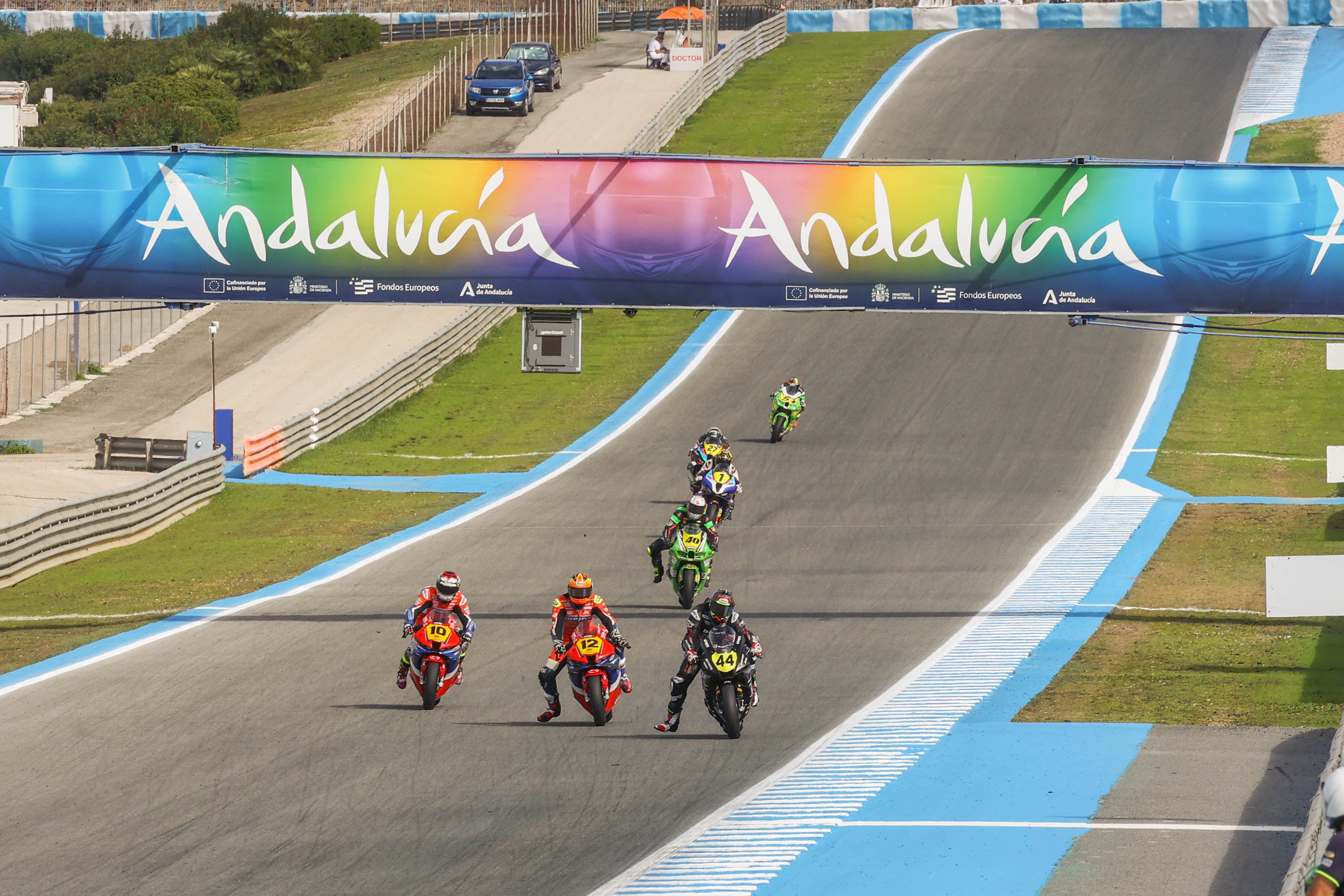 Prueba del Campeonato de España de Superbike celebrada en el Circuito de Jerez