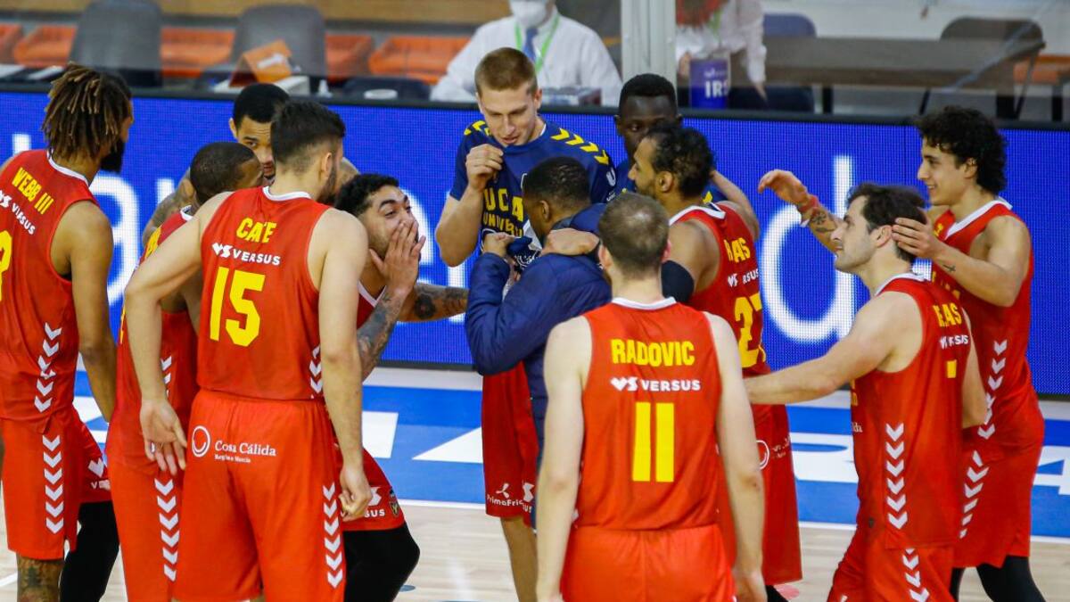 Nuevo positivo por COVID-19 en el UCAM Murcia antes de jugar ante el Betis