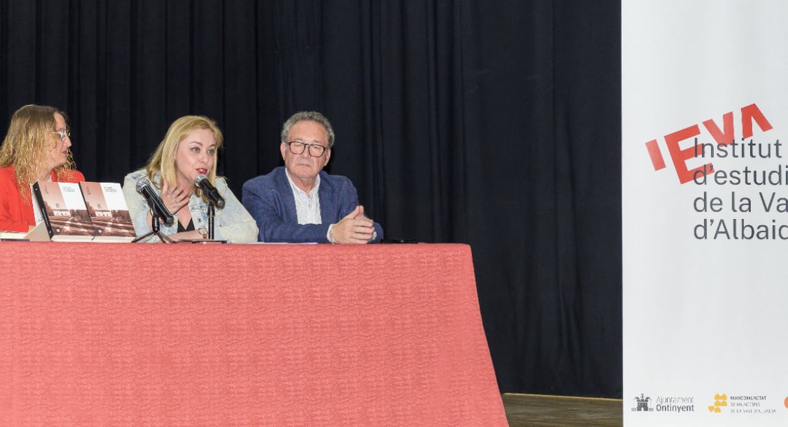 Natàlia Enguix durant la presentació de l'IEVA