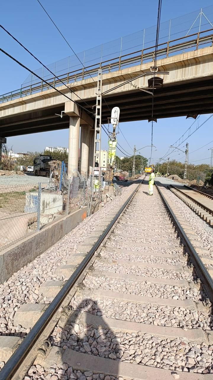 Los trenes de Cercanías volverán a circular entre València y Catarroja a partir del martes 10 de diciembre