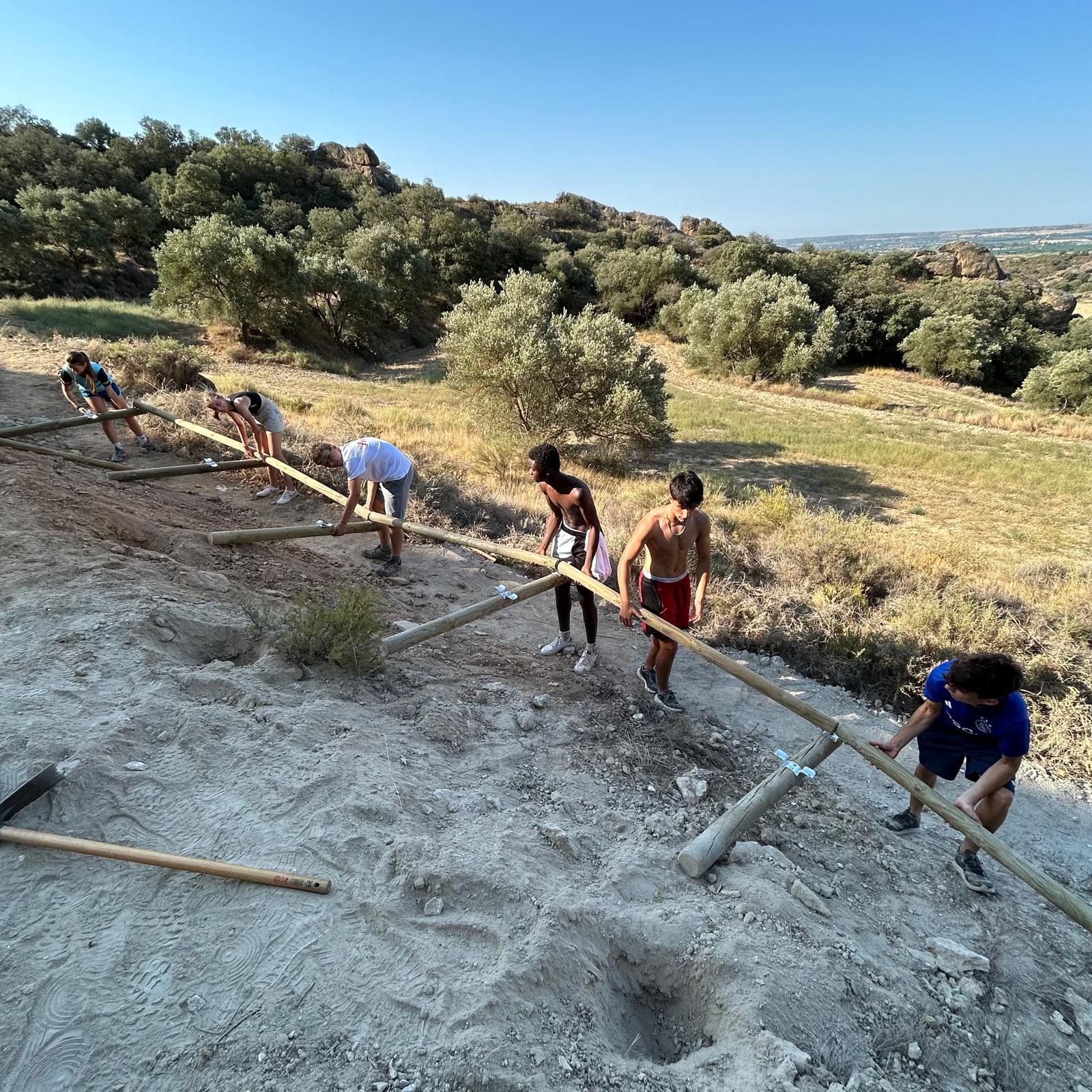 Campo de voluntariado San Roc de San Esteban de Litera