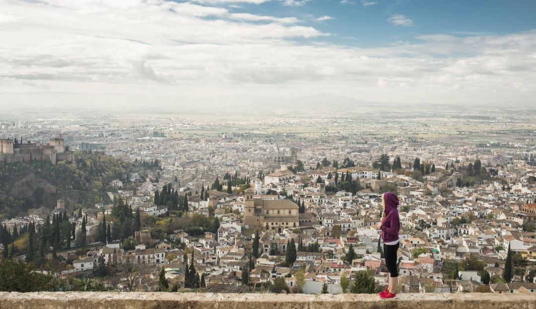 Granada, desde arriba.