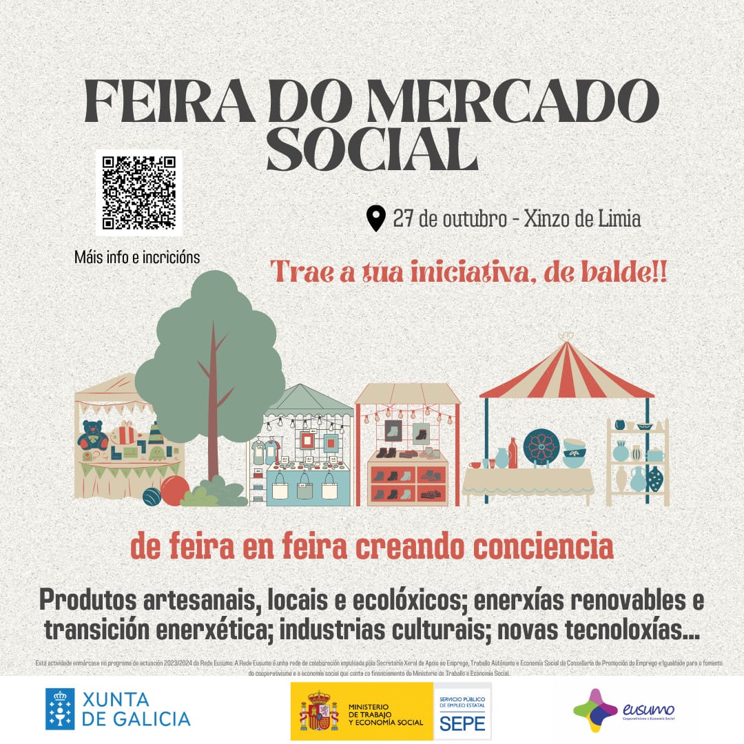 Xinzo de Limia aposta por a I Feira do Mercado Social.