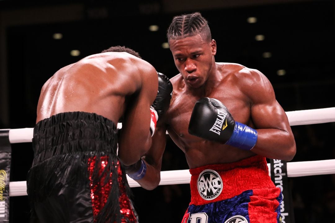 Patrick Day, en su combate contra Charles Conwell