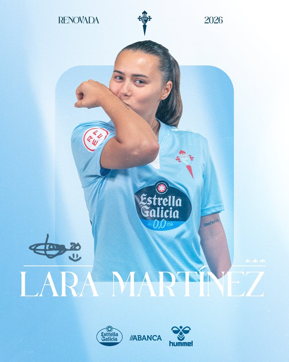 Lara Martínez, renovada en As Celtas