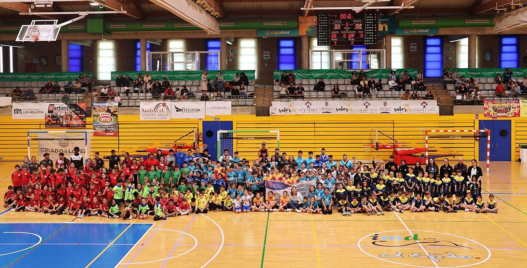 El encuentro educativo de Balonmano 5 en El Ejido