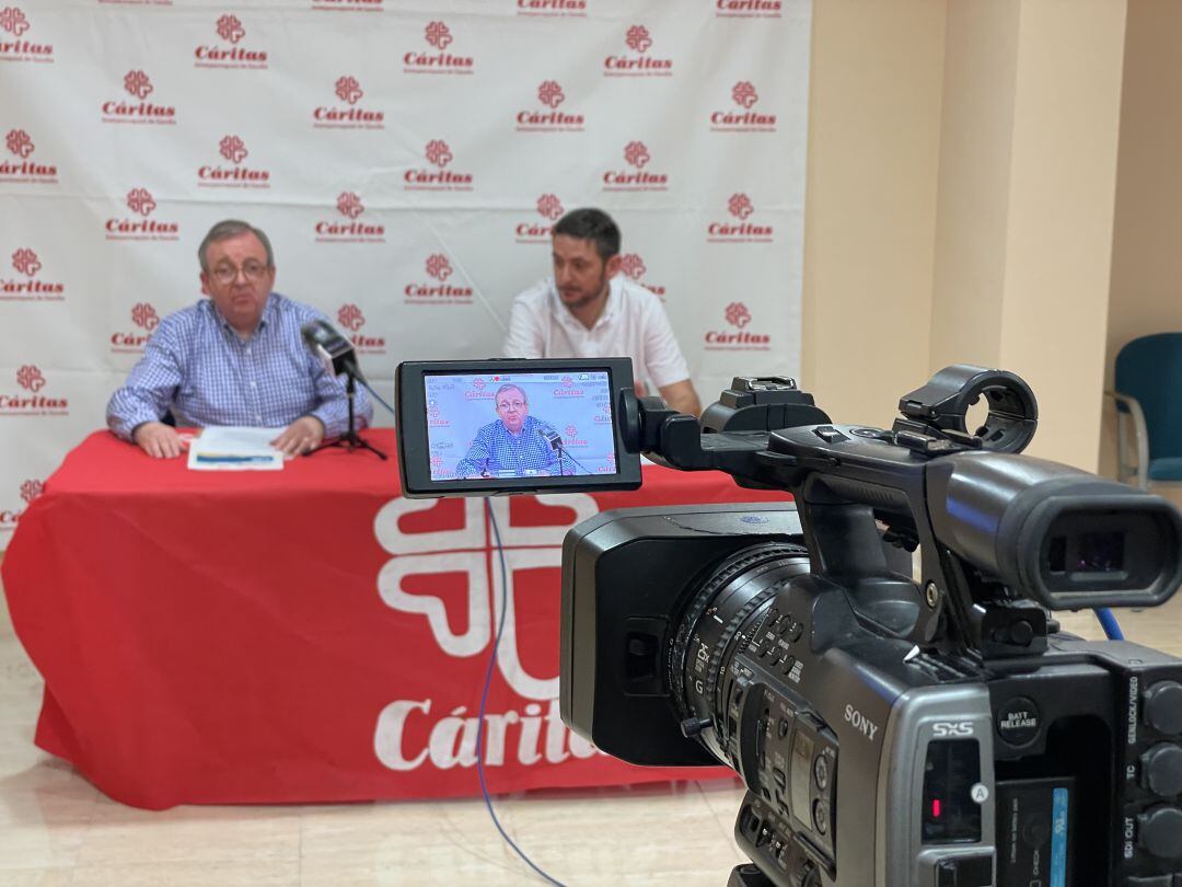 Francisco Carrió y Jesús Mollá, Cáritas Gandia 