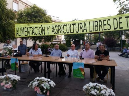 Momento de la mesa redonda de Agricultores sabios