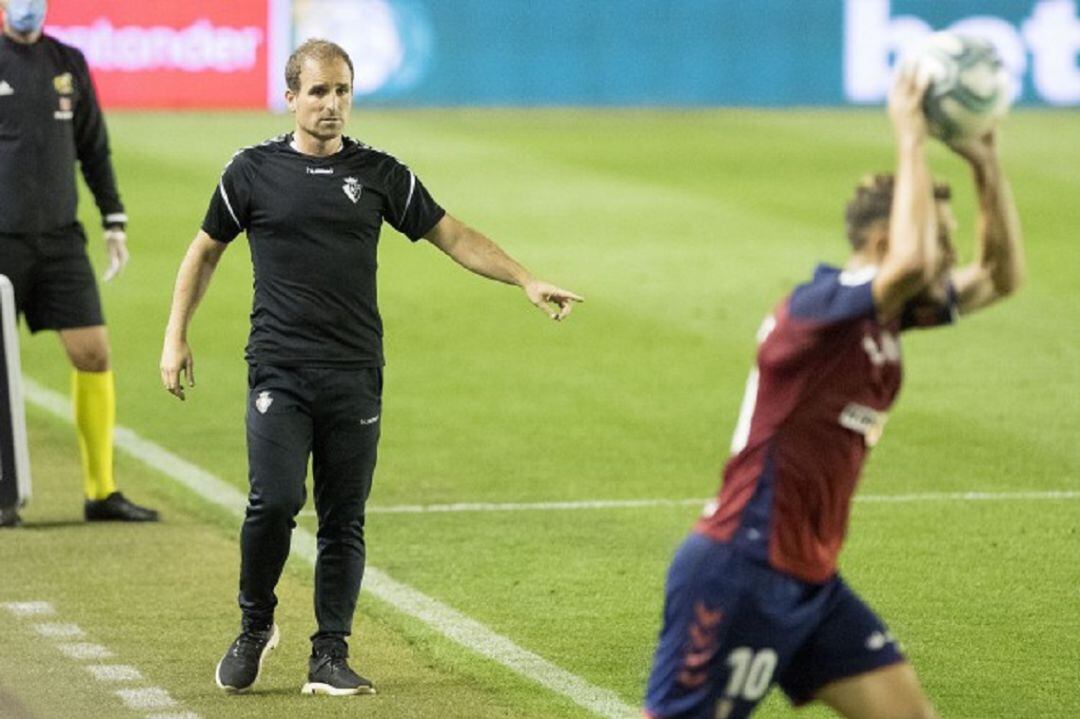 Jagoba Arrasate, entrenador de Osasuna, positivo en Covid-19