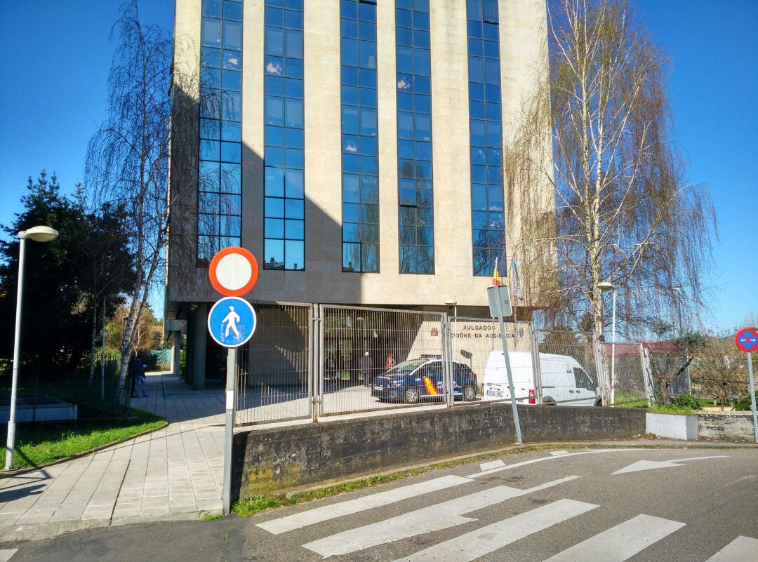 Edificio de la Audiencia Provincial de Pontevedra