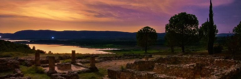 Ruinas romanas de Ercávica junto al embalse de Buendía