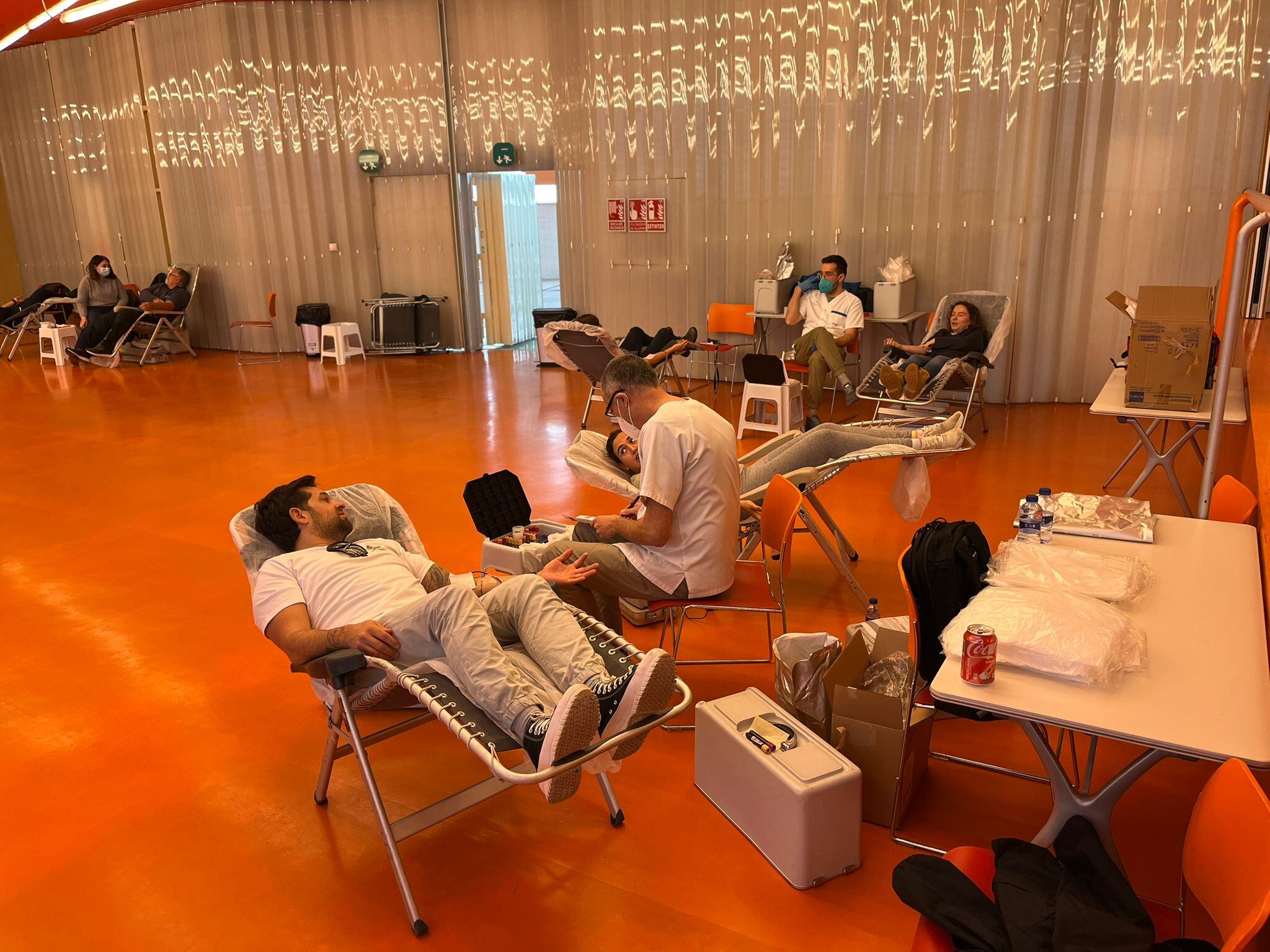 Donación de Sangre en el Maratón SER Solidarios