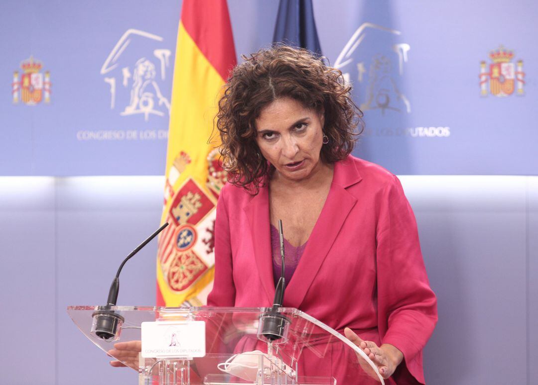 La ministra de Hacienda, María Jesús Montero