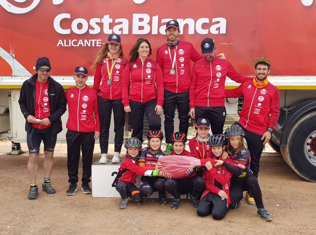 Los bikers de la Fundación José Sabater en Monóvar