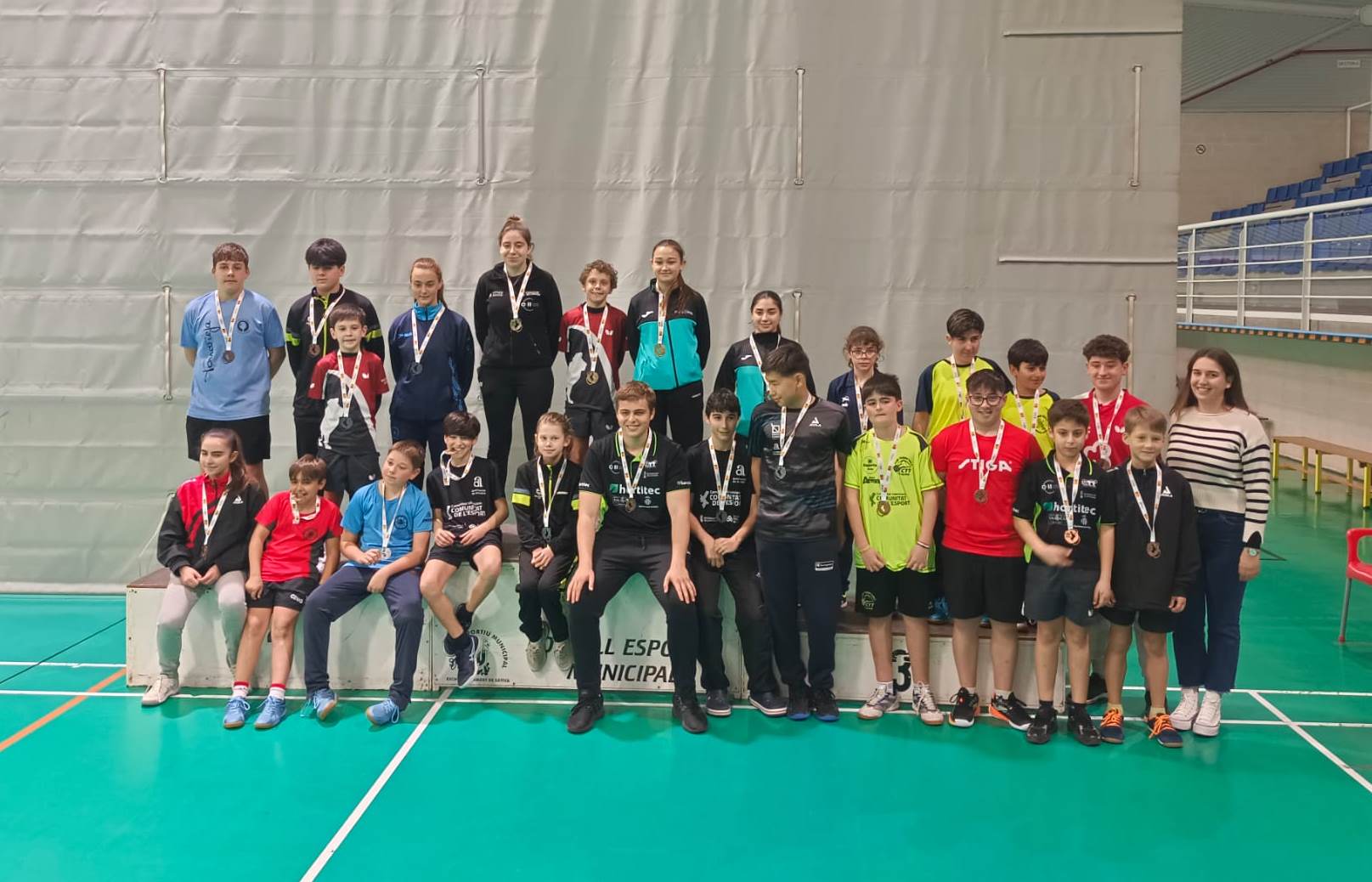 Tots els medallistes reunits