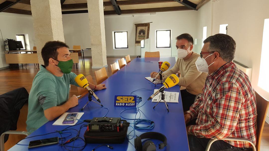 Momento del programa desde el Centro de Deportes