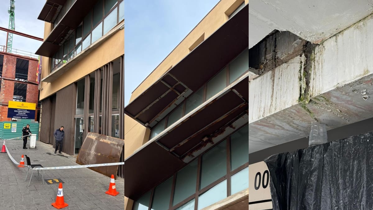 Emilio Rodríguez (CSIF): "Hay goteras, desprendimientos y accesos inseguros en la comisaría de Ciutat Vella de la Policía Local de València"