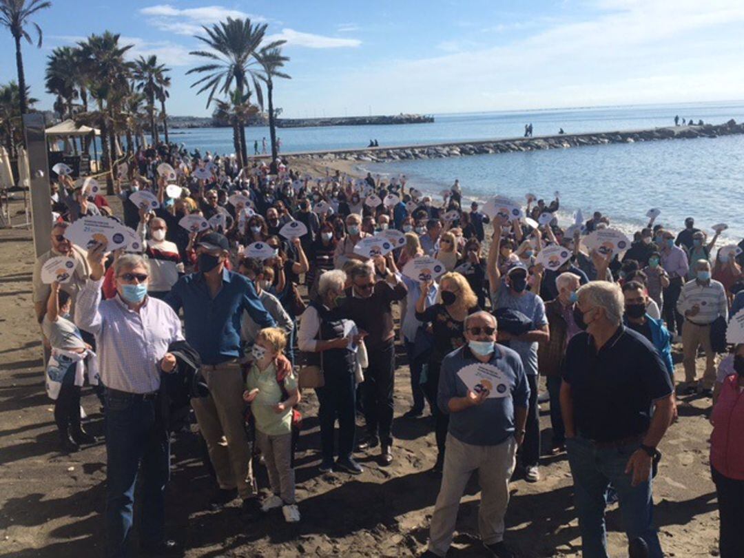 Protesta esta domingo en Marbella