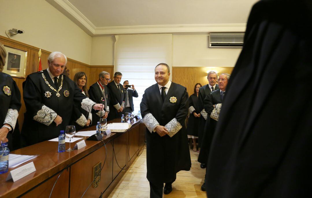 Toma de posesión del nuevo presidente de la Audiencia Provincial de Valladolid