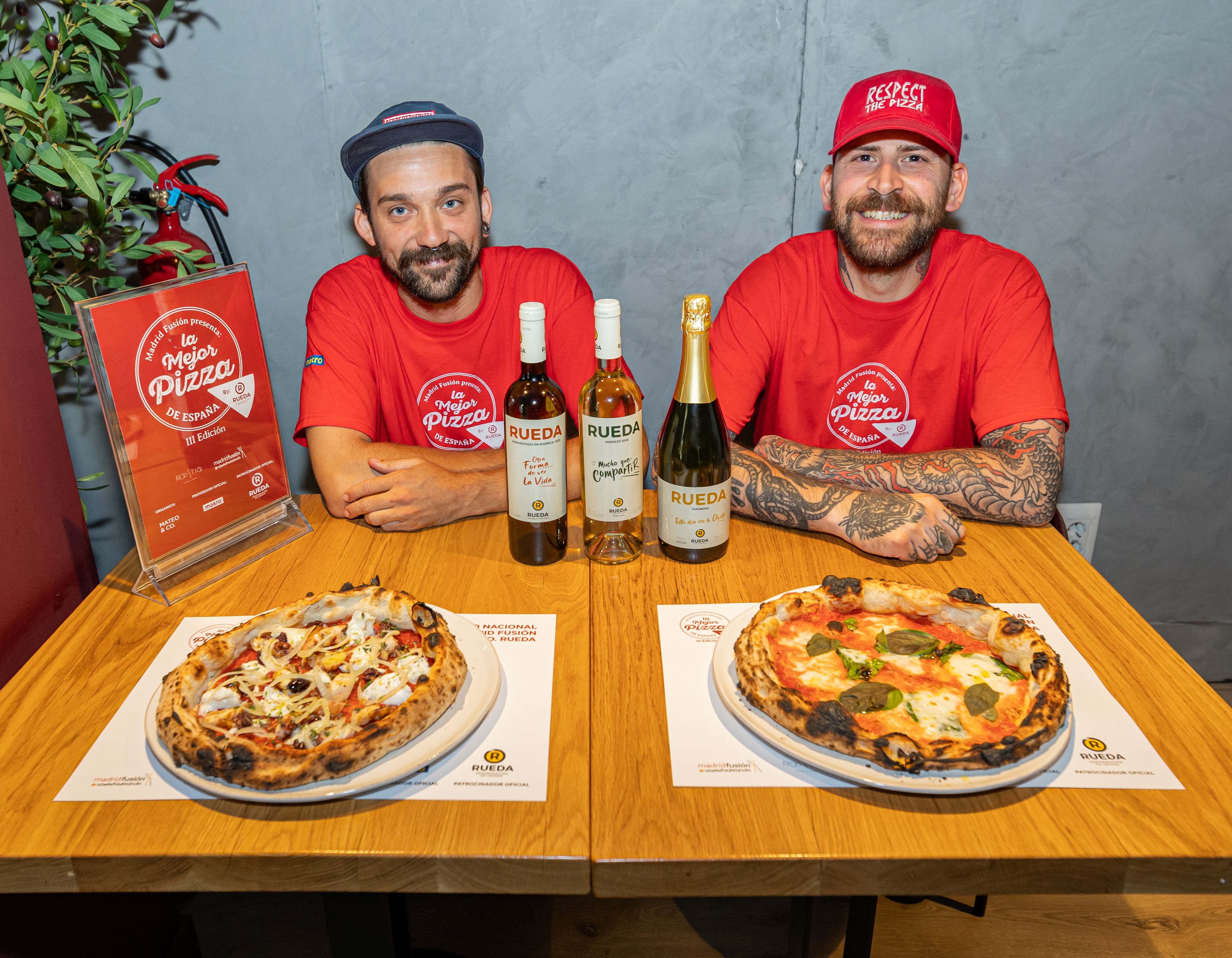 Marco Zambonardi y Massimo Comune, pizzaoili de Can Pizza.