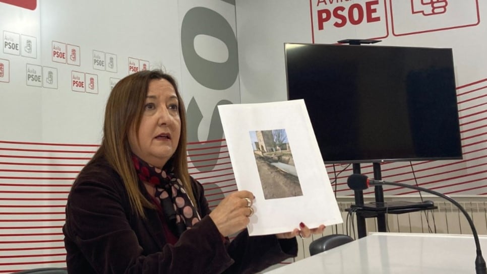 Ana Isabel Zurdo, portavoz del PSOE en Madrigal de las Altas Torres (Ávila)