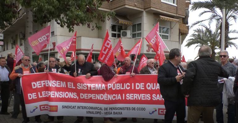 Concentración por las pensiones