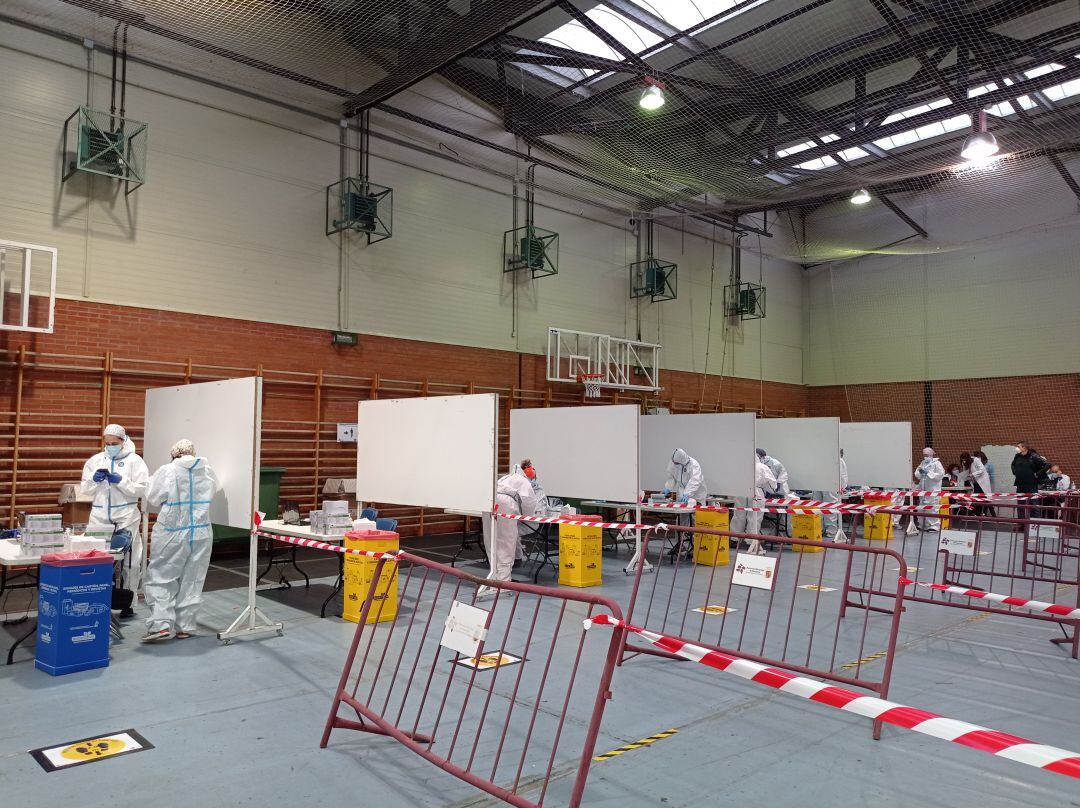 Imagen de archivo de un cribado en Palencia