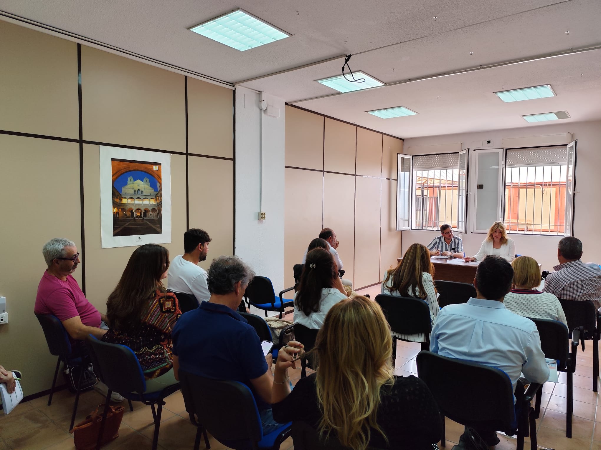 Reunión del Consejo Escolar Municipal de Jaén capital.