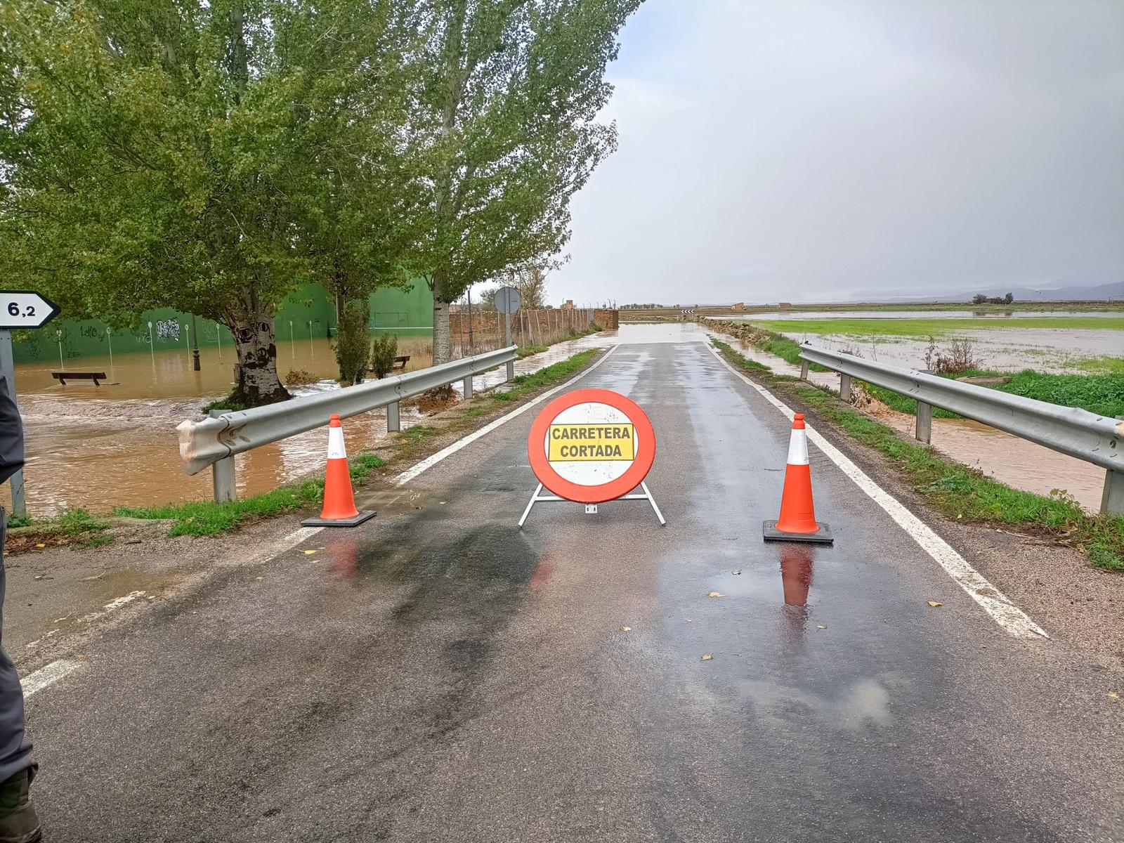 Acceso Centro Interpretación Laguna de Gallocanta