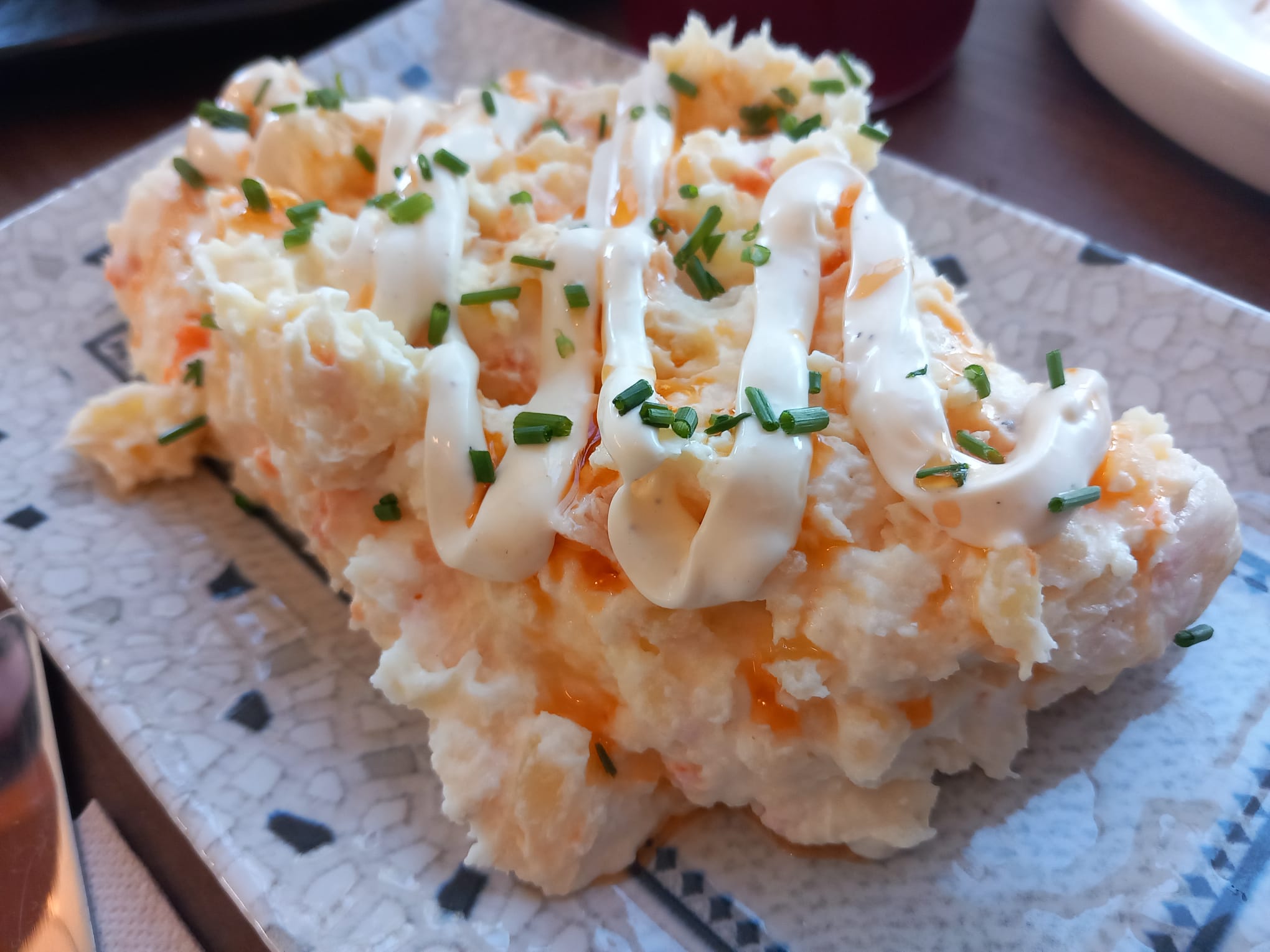 Ensaladilla de gambas