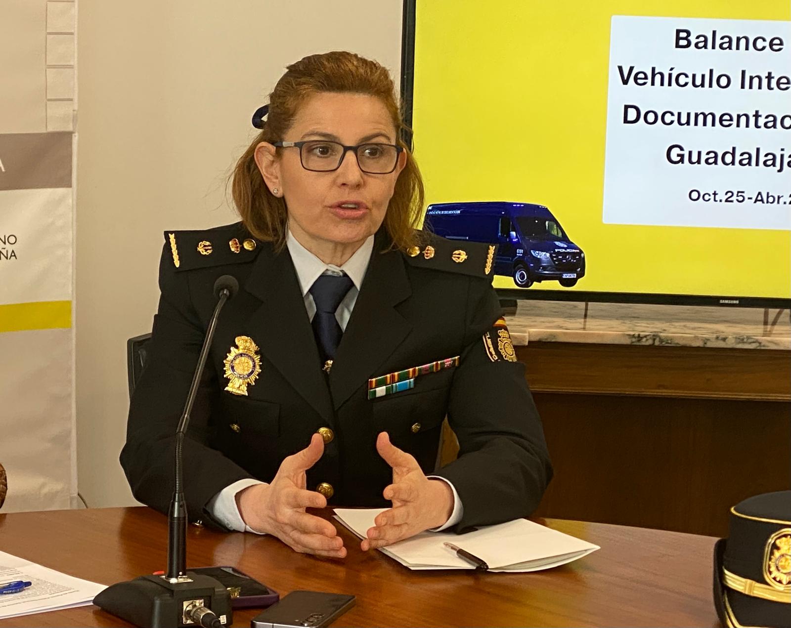 María Pilar Berbería Merino, inspectora jefe Policía Nacional Guadalajara