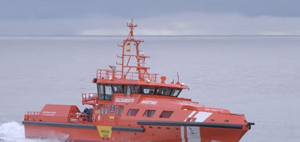 La &quot;Guardamar Urania&quot; de Salvamento Marítimo.