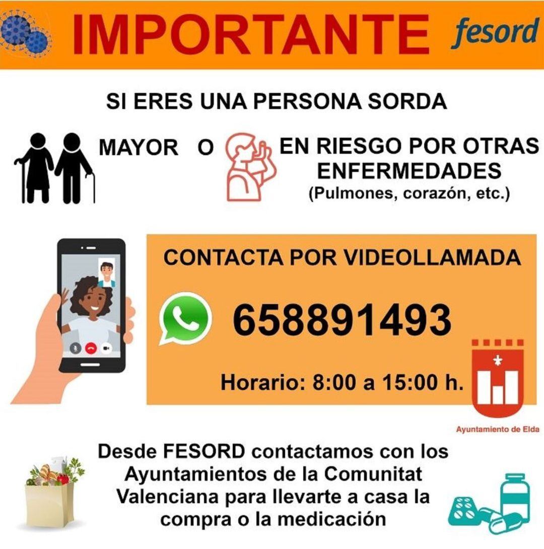 La iniciativa se suma a las que ha puesto en marcha Servicios Sociales de Elda en el estado de alarma