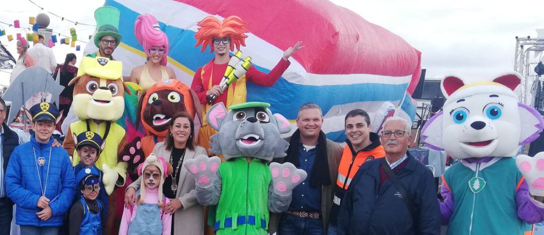 Alfredo Mendoza en la cabalgata de Reyes 2020