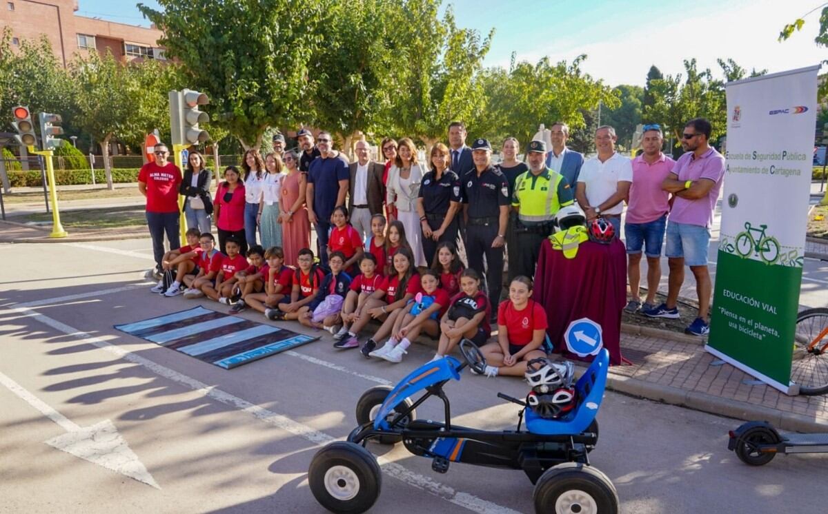 Fotos web - Cartagena arranca la Semana de la Movilidad con la apertura del curso escolar en el Parque de Seguridad Vial1