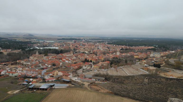 Vista general de Peñafiel