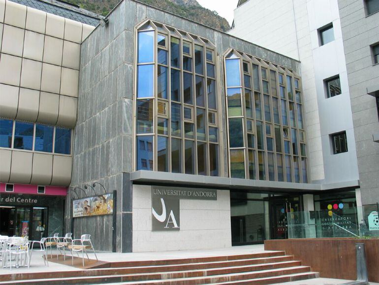 Façana de la Universitat d'Andorra