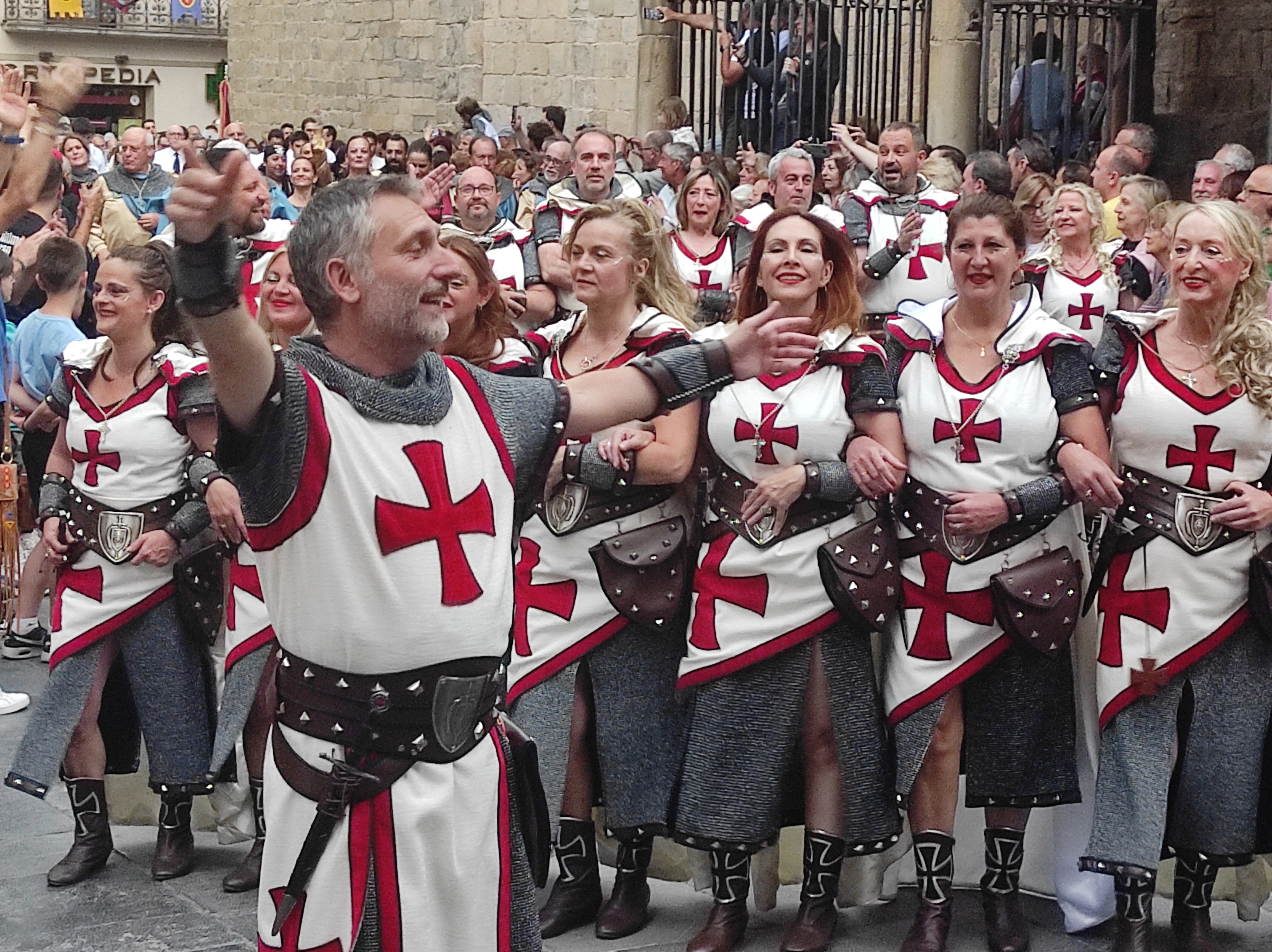 Entrada Cristiana de Elche  en la Fiesta del Primer Viernes de Mayo de jaca