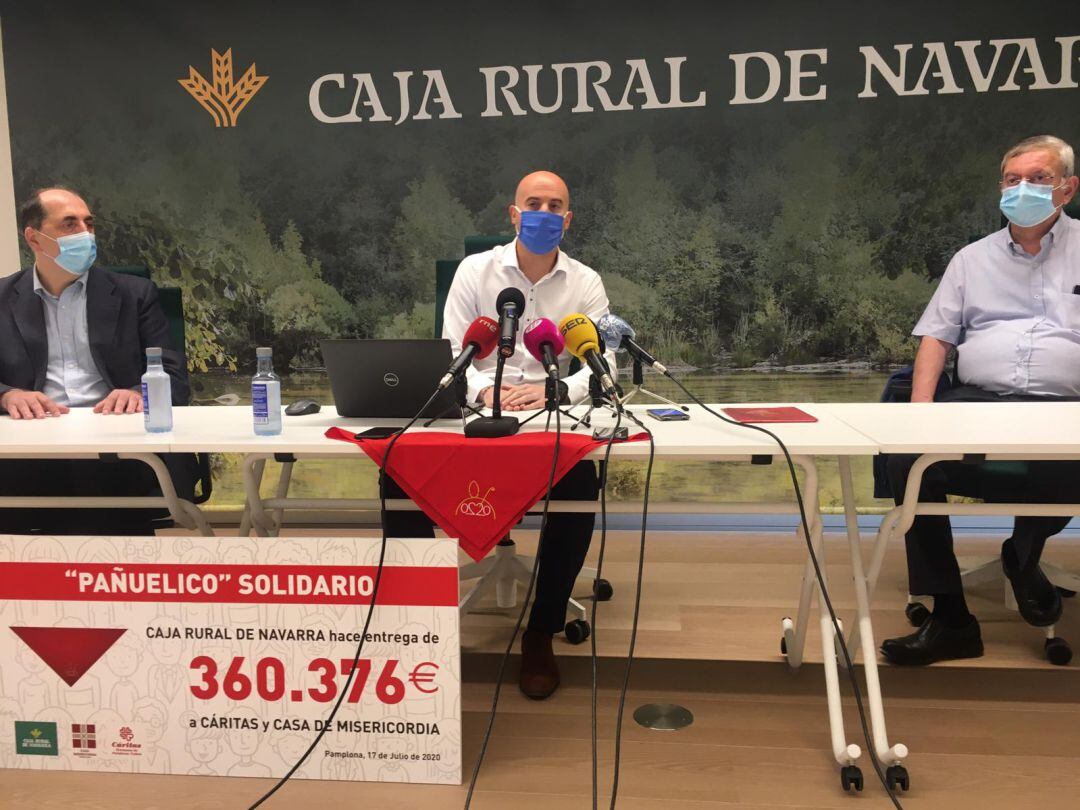 Caja Rural conigue más de 360.000 euros para Cáritas y la Casa de la Misericordia