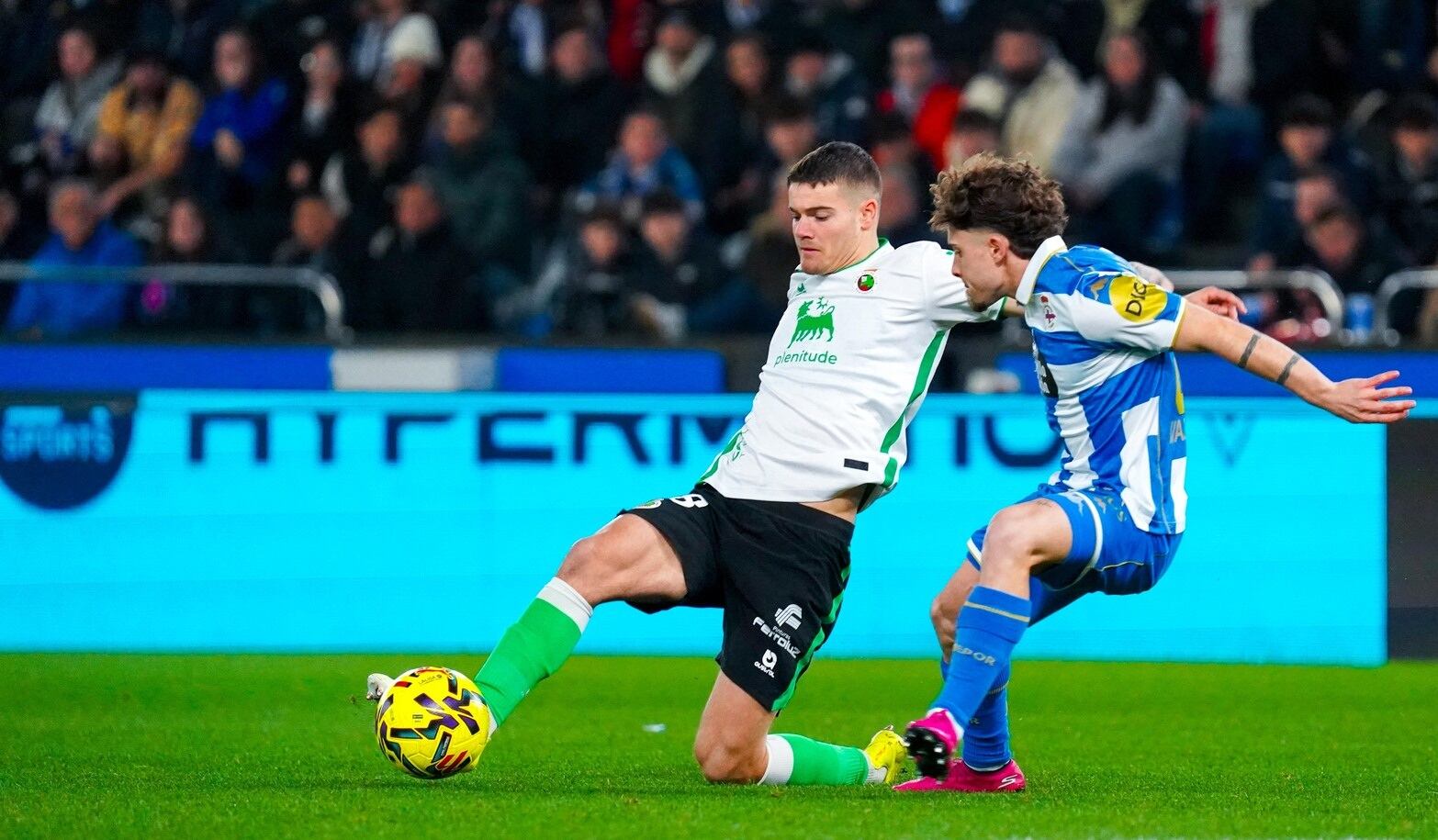 Peio Canales, contra Soriano.