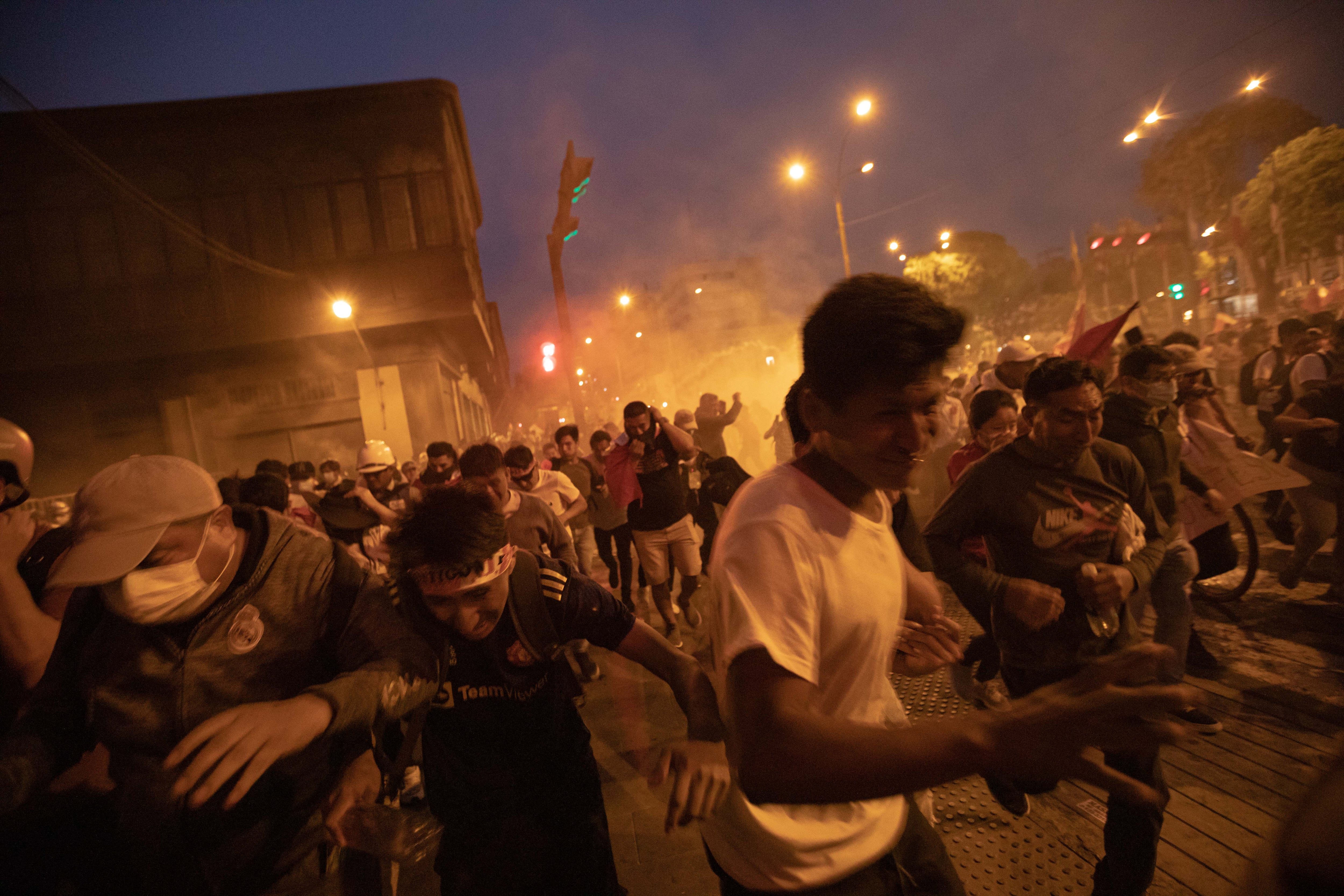 Protestas en Perú