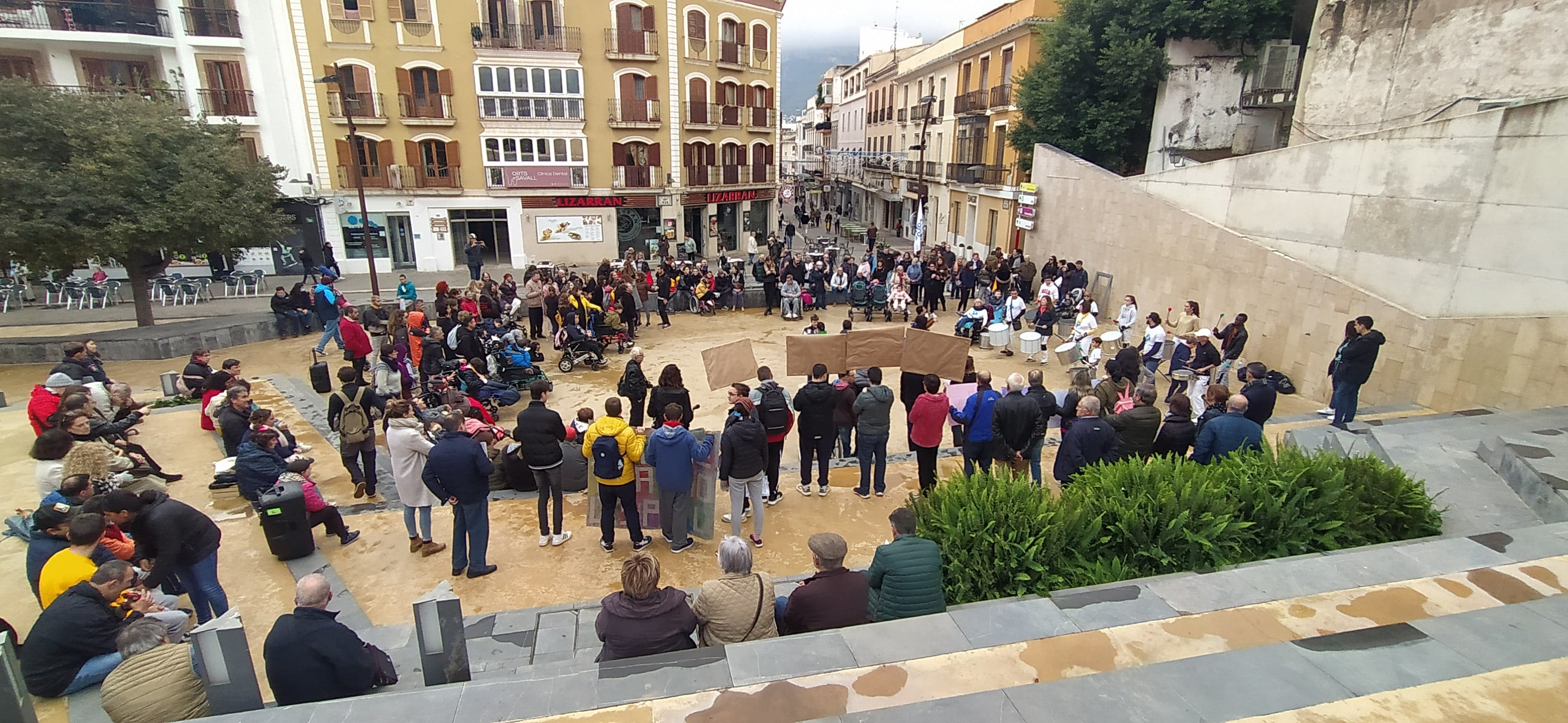 Acto por el Día Internacional de las Personas con Diversidad Funcional, en Dénia.