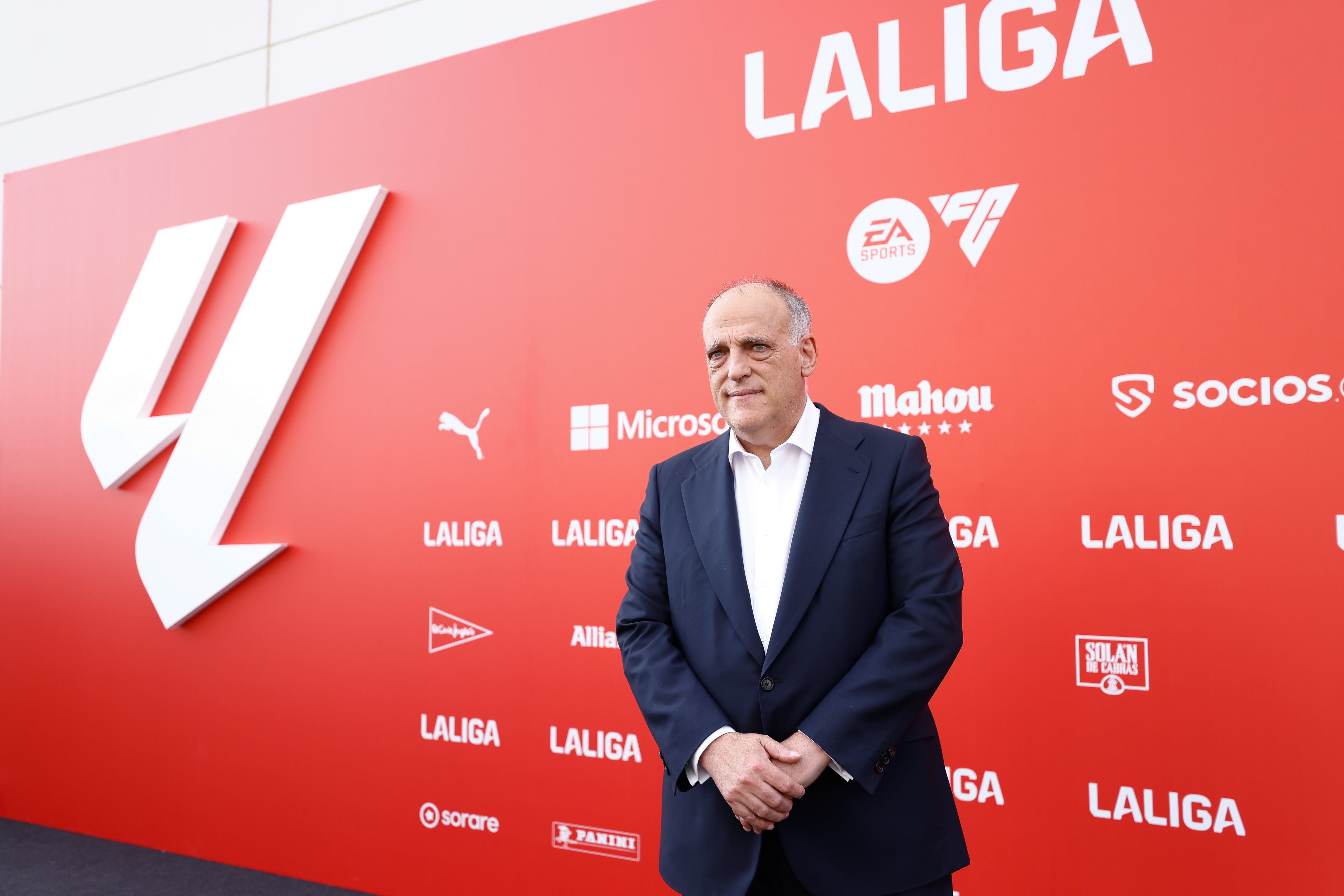 Javier Tebas, presidente de la Liga