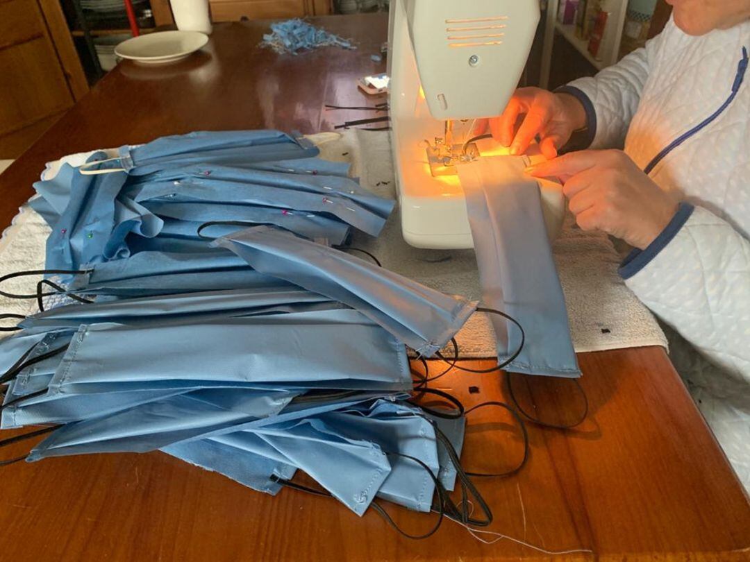 Fabricación de mascarillas en Petrer 