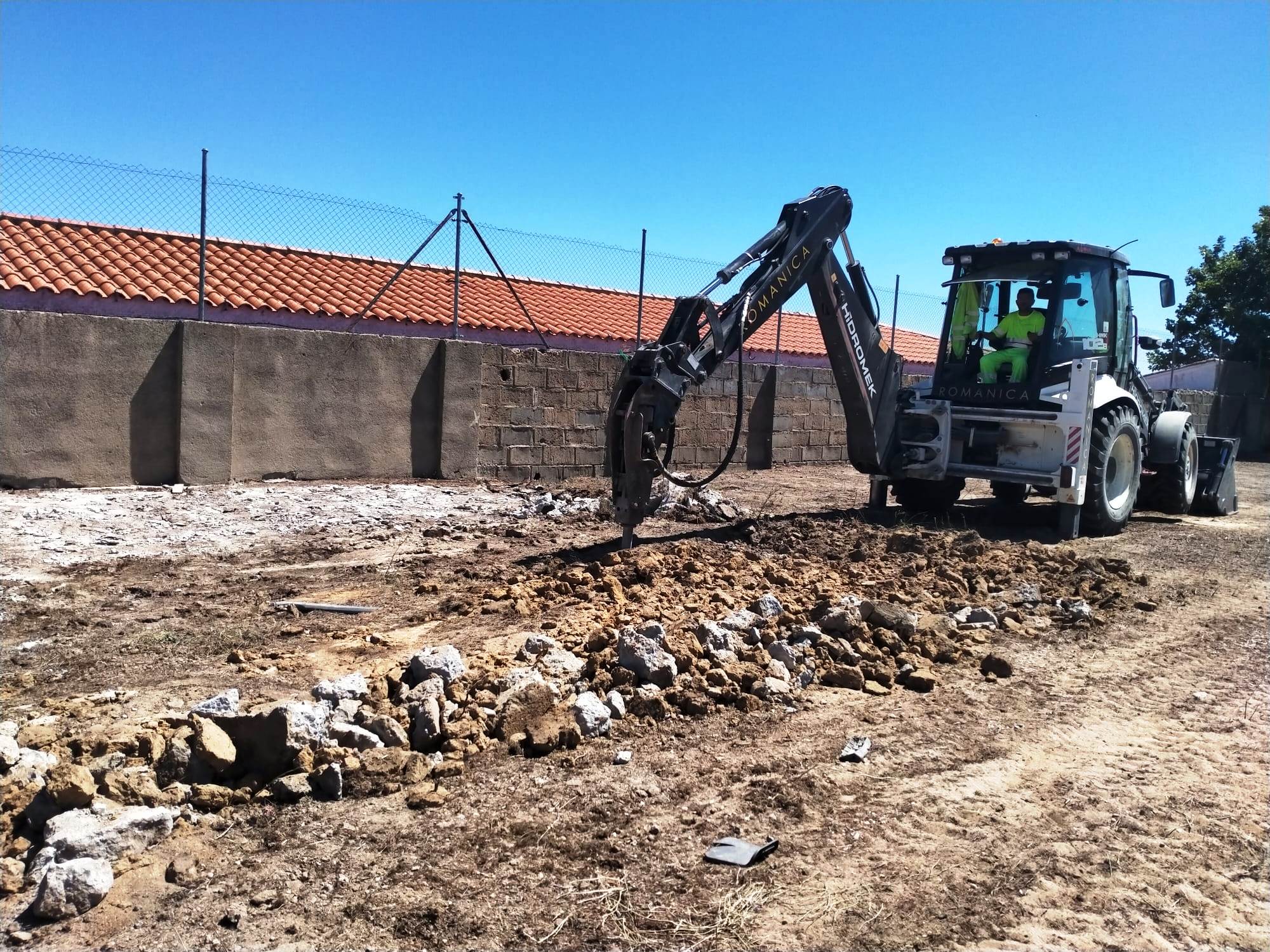 Obras del nuevo centro de protección animal